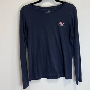Women’s Vineyard Vines Navy Long Sleeve Size M